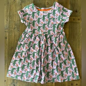Mini Boden Short-sleeved Fun Jersey Dress 3-4y